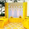 Home Flower Decoration for Haldi