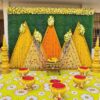 Home Flower Decoration for Haldi