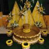 Home Flower Decoration for Haldi