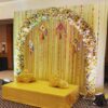 Home Flower Decoration for Haldi
