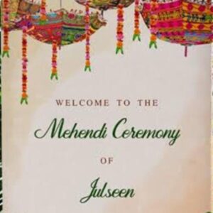 Mehendi Ceremony