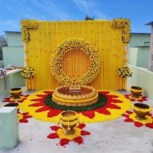 Haldi Decoration