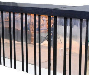 Bar Counter Silver Black