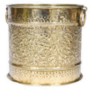 Brass planter