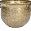 Brass planter