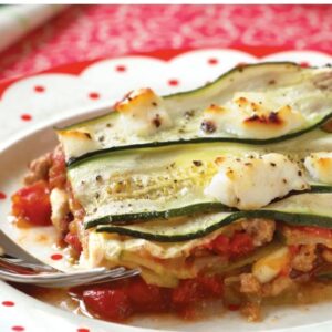 Zucchini & Lasagna Ratouic cream sauce