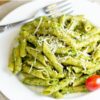 Spinach with Basil Pasta