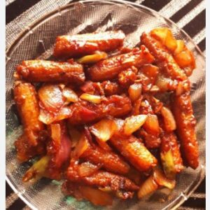 Hot Garlic Baby Corn