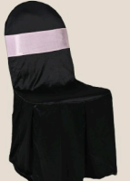 Banquet Chair with black cover
