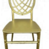Lattice Gold Chair