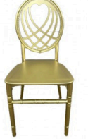 Lattice Gold Chair