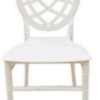 Lattice White Chair