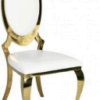 White Gold Imported Chair