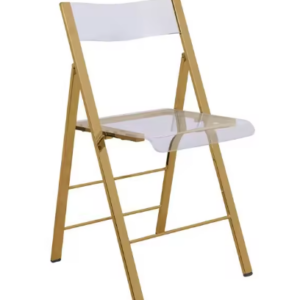 Gold Lucid Chair